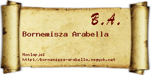 Bornemisza Arabella névjegykártya